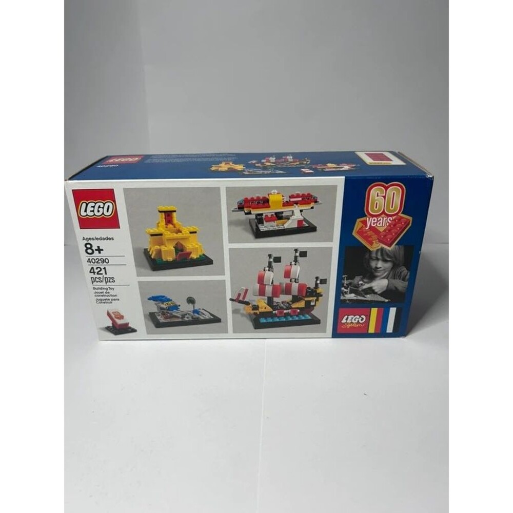 Lego 40290 60th Classic Anniversary Set Limited Edition 421 pieces
